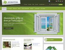Tablet Screenshot of eurotim.com.hr
